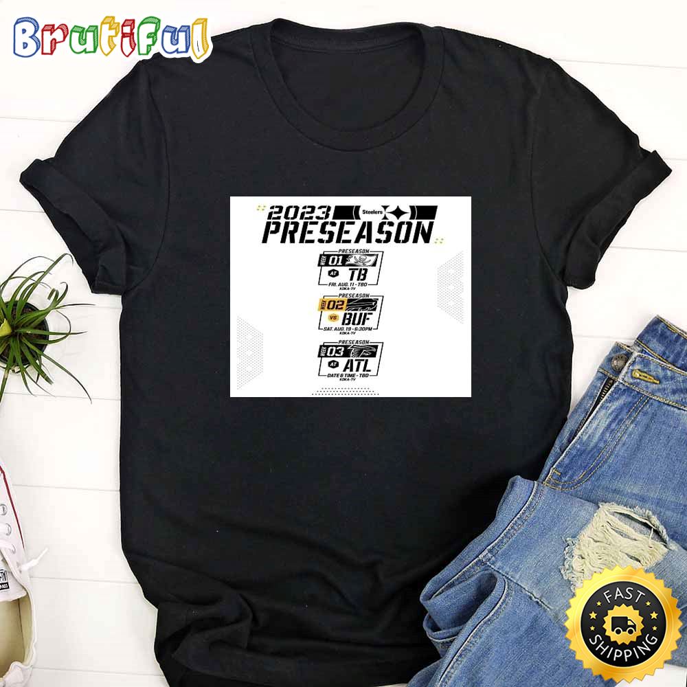 Nfl Pittsburgh Steelers 2023 Preseason T Shirt