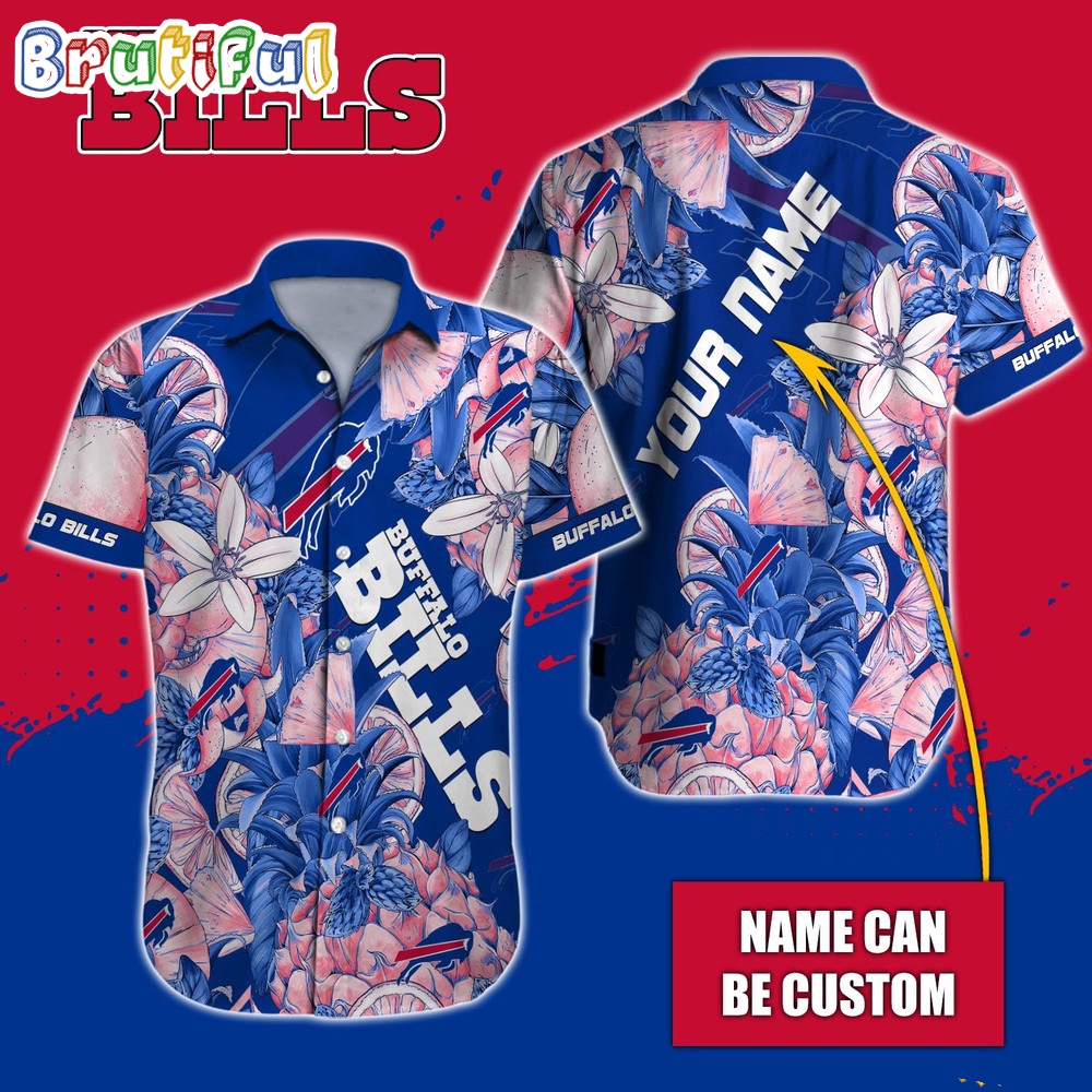 Personalized NFL Buffalo Bills Hawaiian Shirt Special Tropical Fruit Aloha Shirt