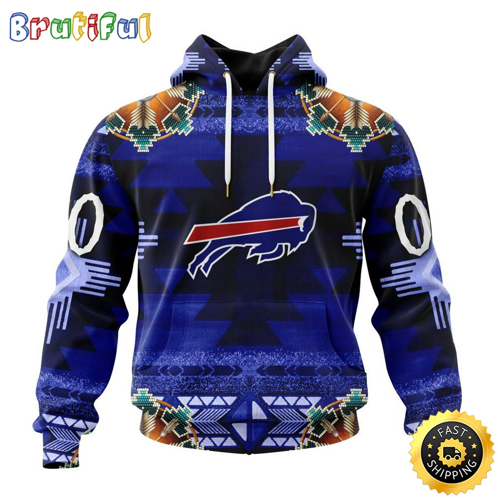Personalized NFL Buffalo Bills Hoodie Special Native Costume Design 3D Hoodie Unisex Hoodie