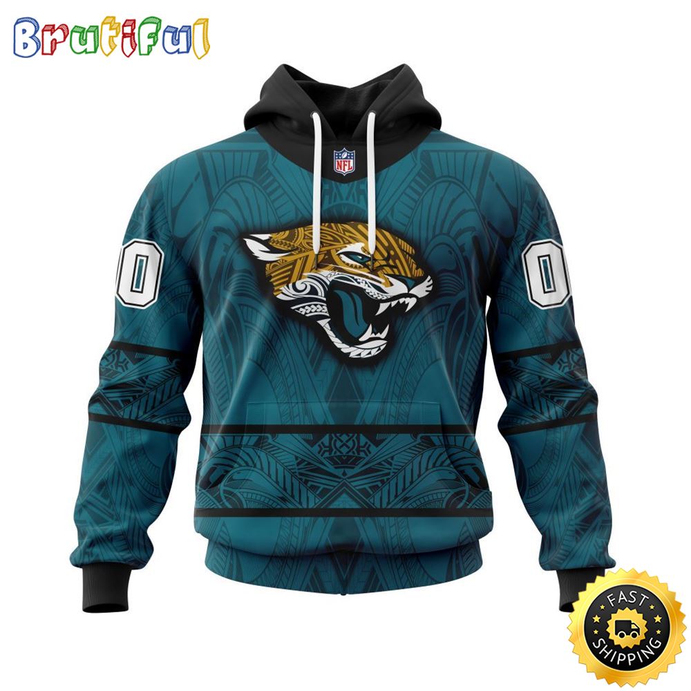 Personalized NFL Jacksonville Jaguars All Over Print 3D Hoodie Specialized Native With Samoa Culture Unisex Hoodie