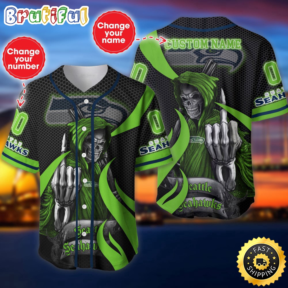 Personalized NFL Seattle Seahawks Baseball Jersey Tradition in Jerseys
