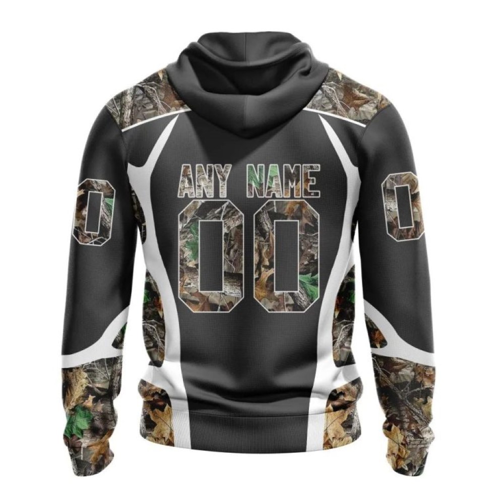 NFL Philadelphia Eagles All Over Print 3D Hoodie Camo Hunting Design Your Team In Style - Image 2