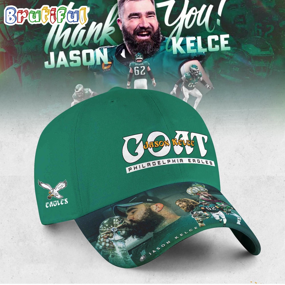 Philadelphia Eagles Goat Jason Kelce Baseball Cap