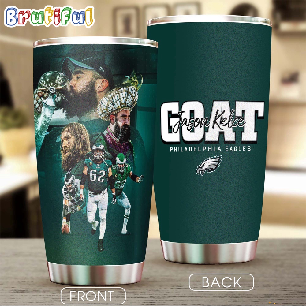 Philadelphia Eagles Goat Jason Kelce Tumbler
