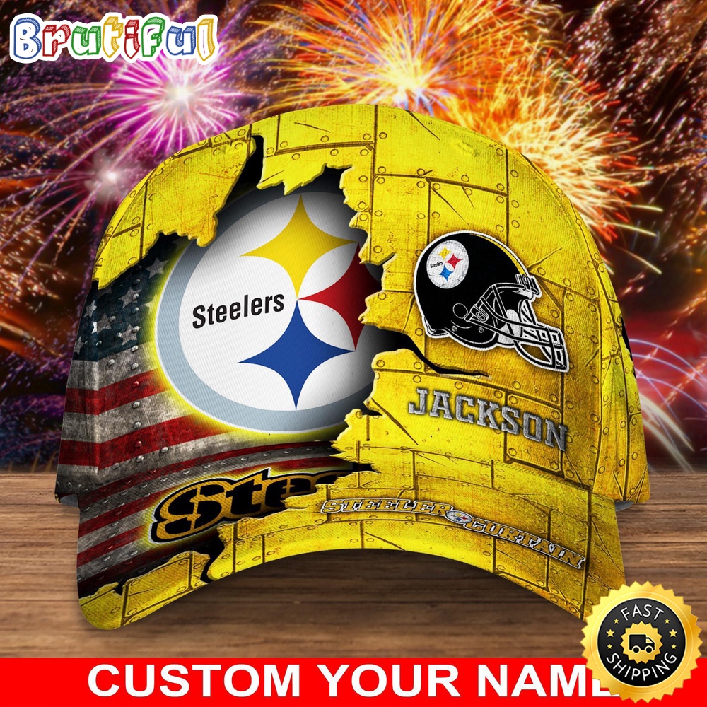 Pittsburgh Steelers Baseball Cap Custom Cap Go Sports Teams