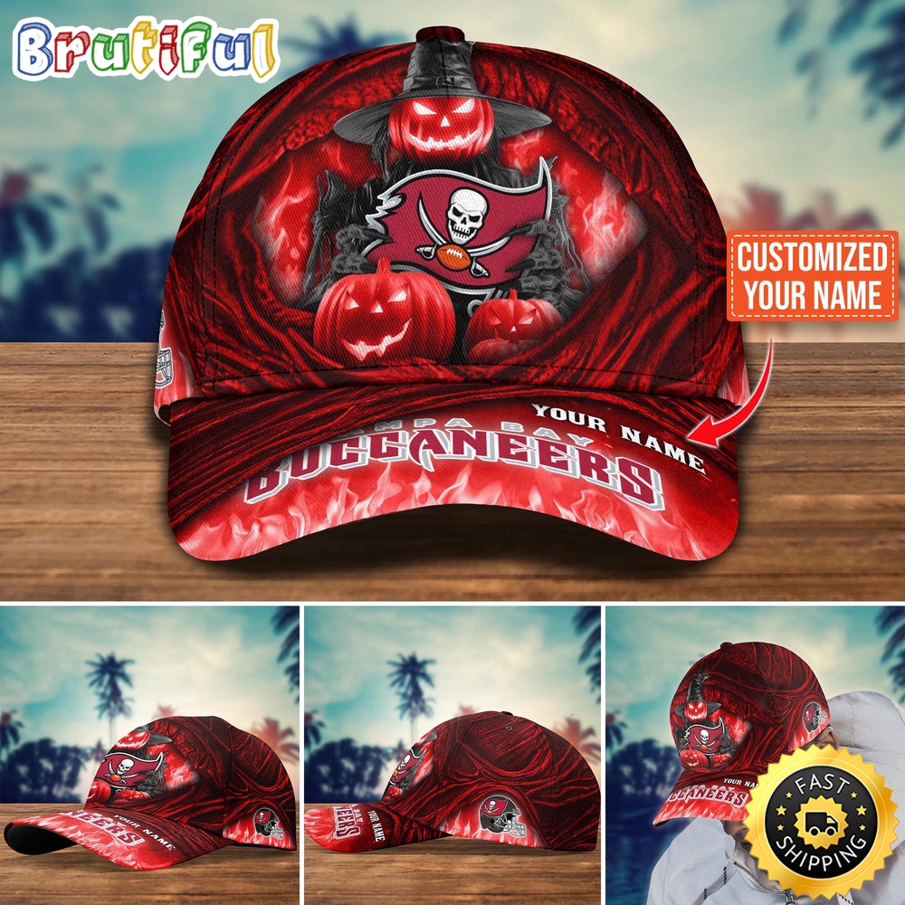Tampa Bay Buccaneers Baseball Cap Halloween Custom Cap For Fans