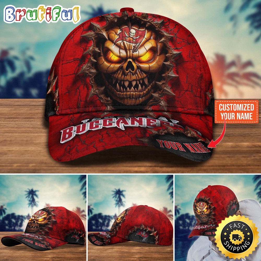 Tampa Bay Buccaneers Baseball Cap Halloween Custom Cap For This Season