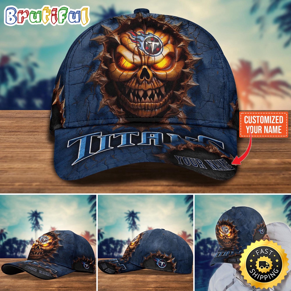 Tennessee Titans Baseball Cap Halloween Custom Cap For This Season