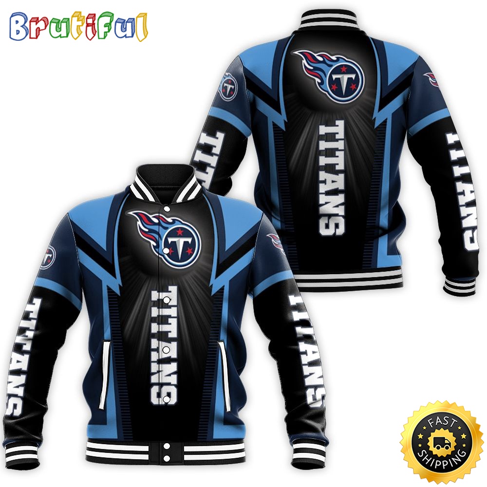 Tennessee Titans Baseball Jacket For Fans