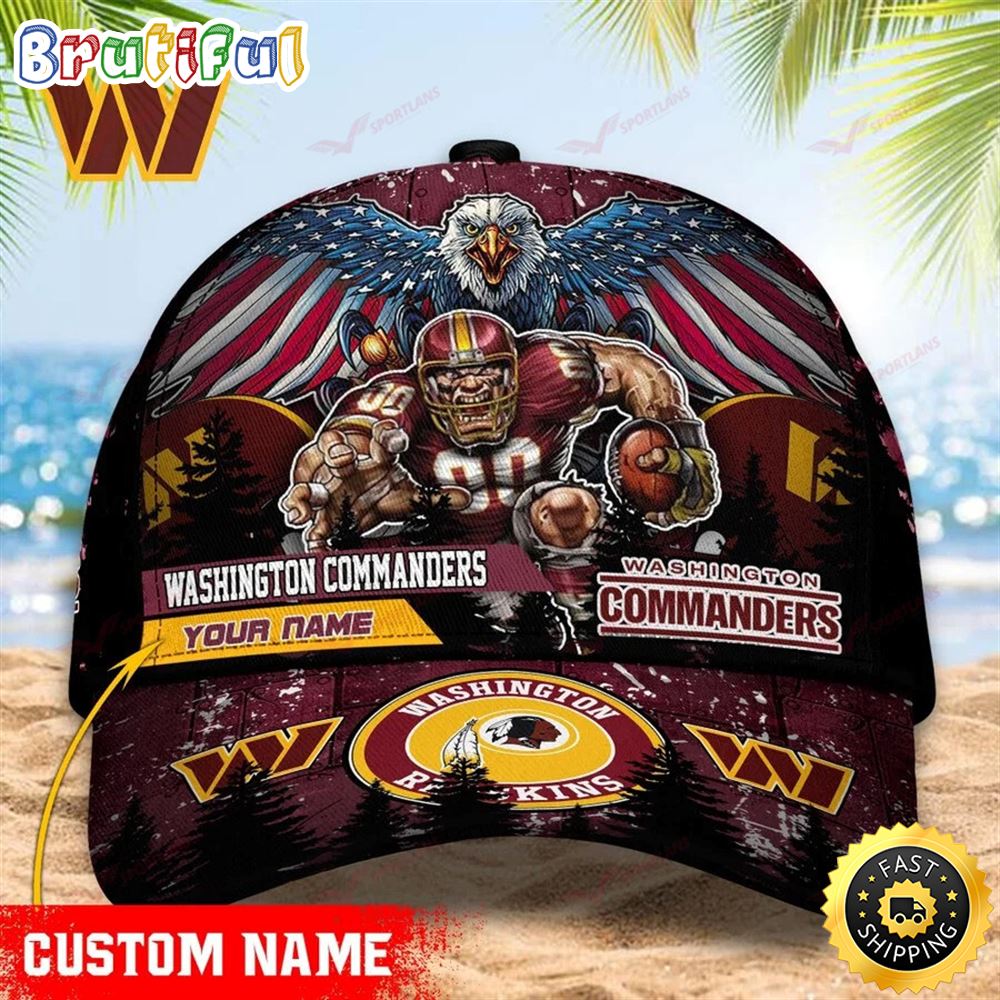Washington Commanders Nfl Cap Personalized