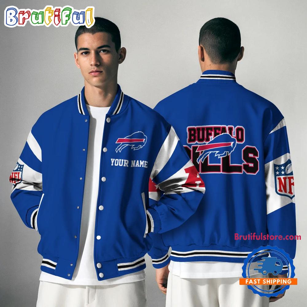 Buffalo Bills National Football Conference Unisex Baseball Jacket
