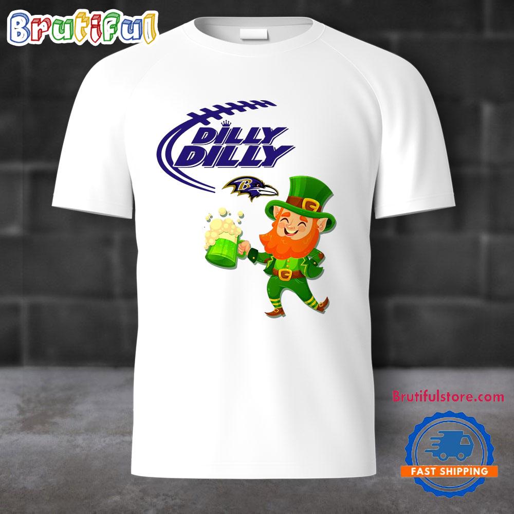 NFL Baltimore Ravens Dilly Dilly Patrick Day 2025 New T-Shirt