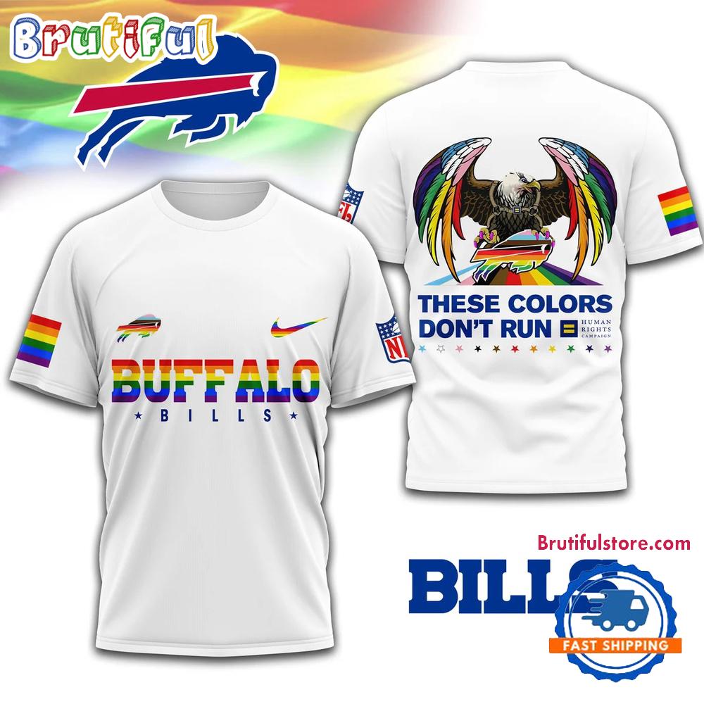 NFL Buffalo Bills Human Rights Campaign LGBT Pride Month 3D T Shirt