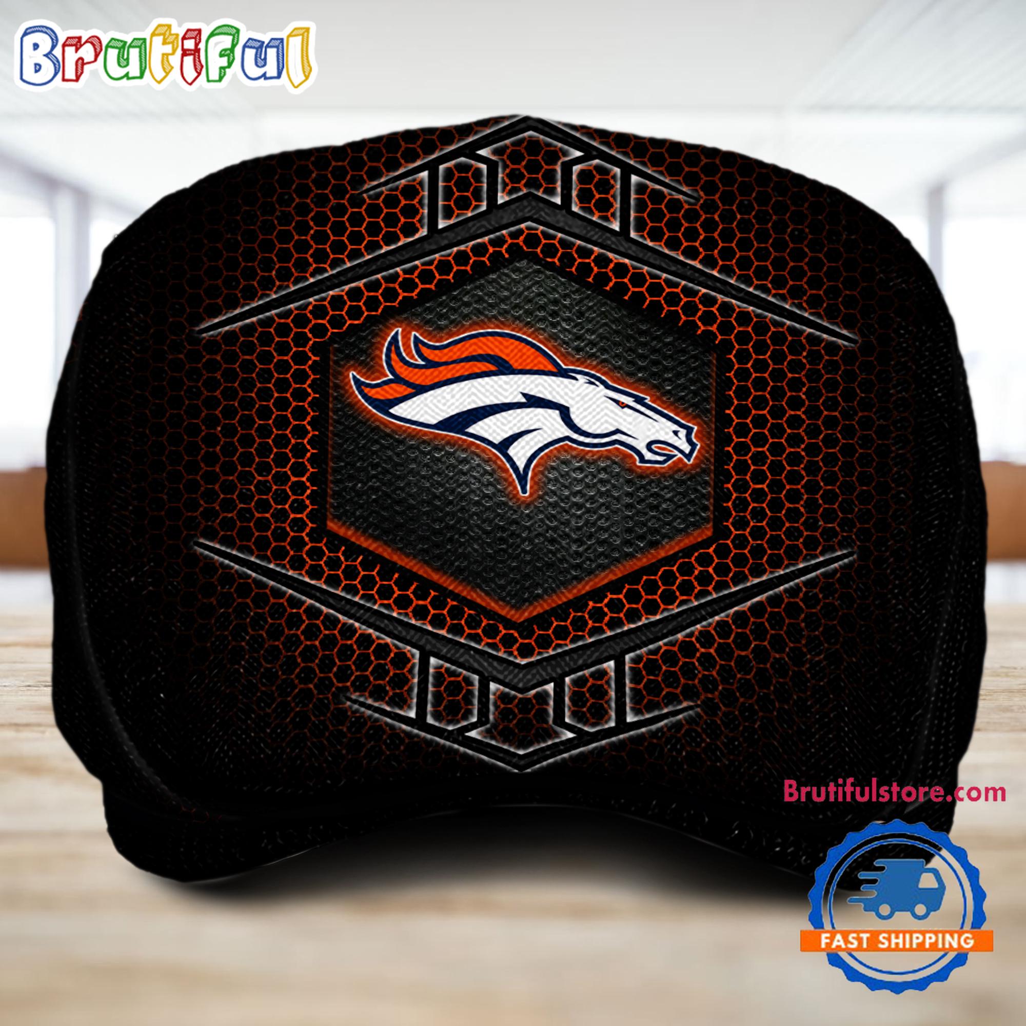 NFL Denver Broncos Classic Jeff Cap, Football Team Versatile Jeff Cap