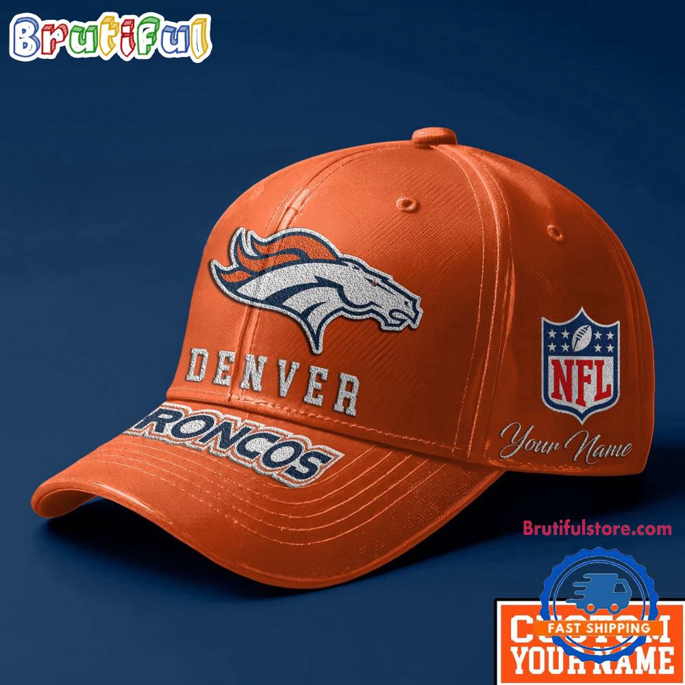 NFL Denver Broncos Football Team Personalized All Over Print Cap