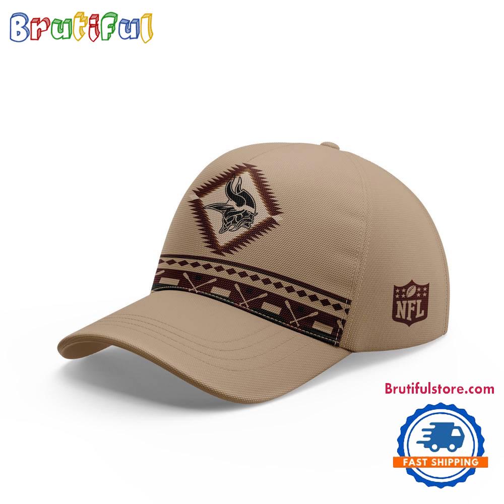 NFL Minnesota Vikings x National Native American Heritage Month Design Cap Hats