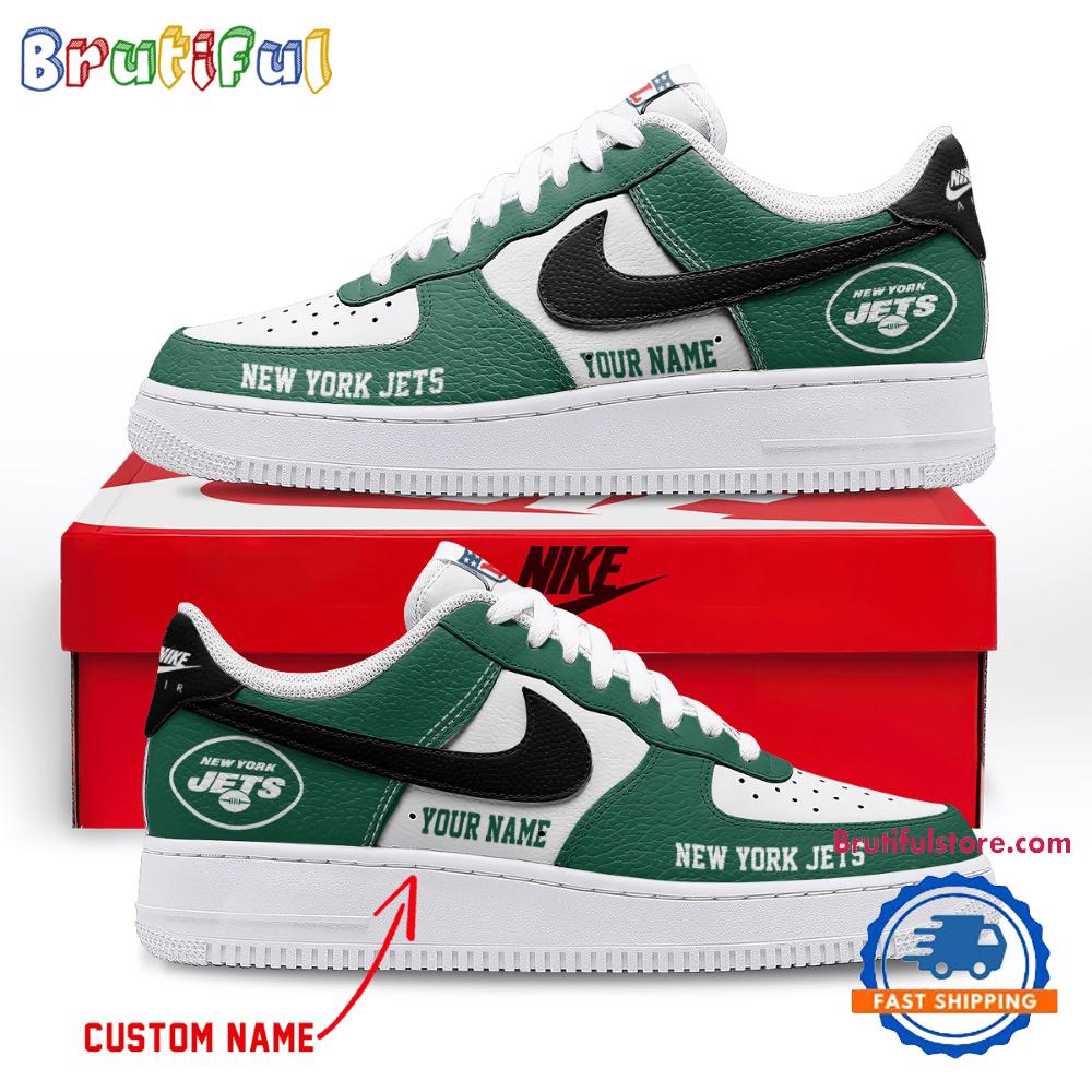 NFL New York Jets Limited Edition Personalized Air Force 1 Shoes Sneaker