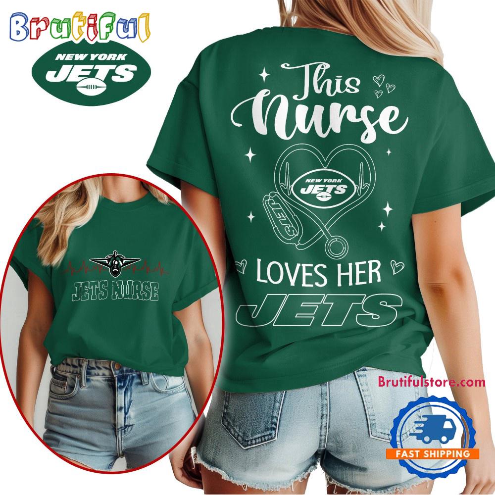 NFL New York Jets Nurse Appreciation Month Limited Edition Vintage T Shirt