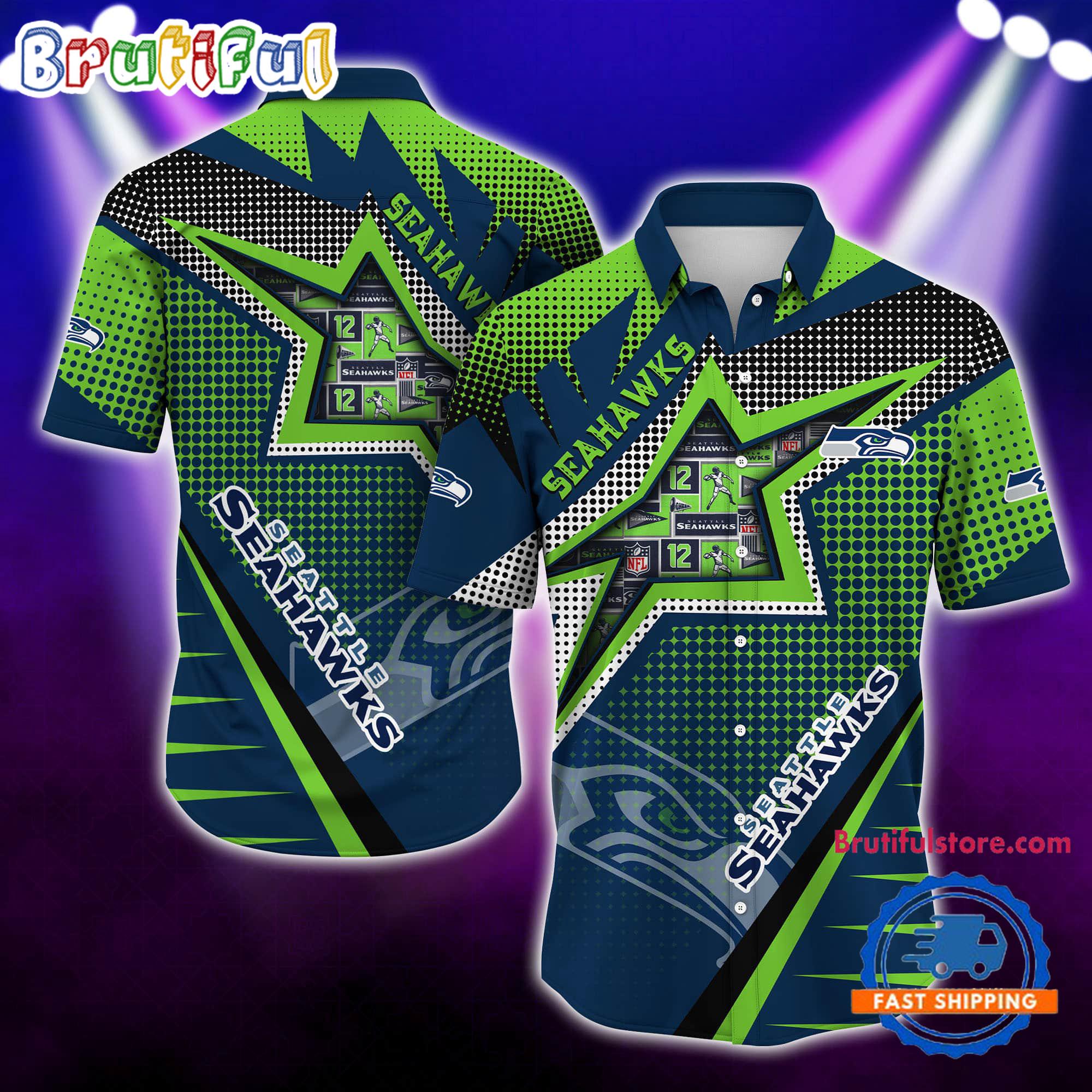 NFL Seattle Seahawks Special Football Team Star Hawaiian Shirts