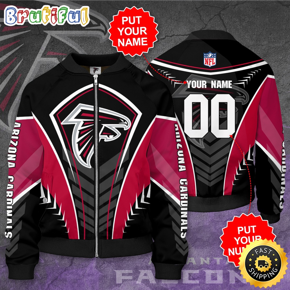 Personalized Atlanta Falcons Bomber Jacket