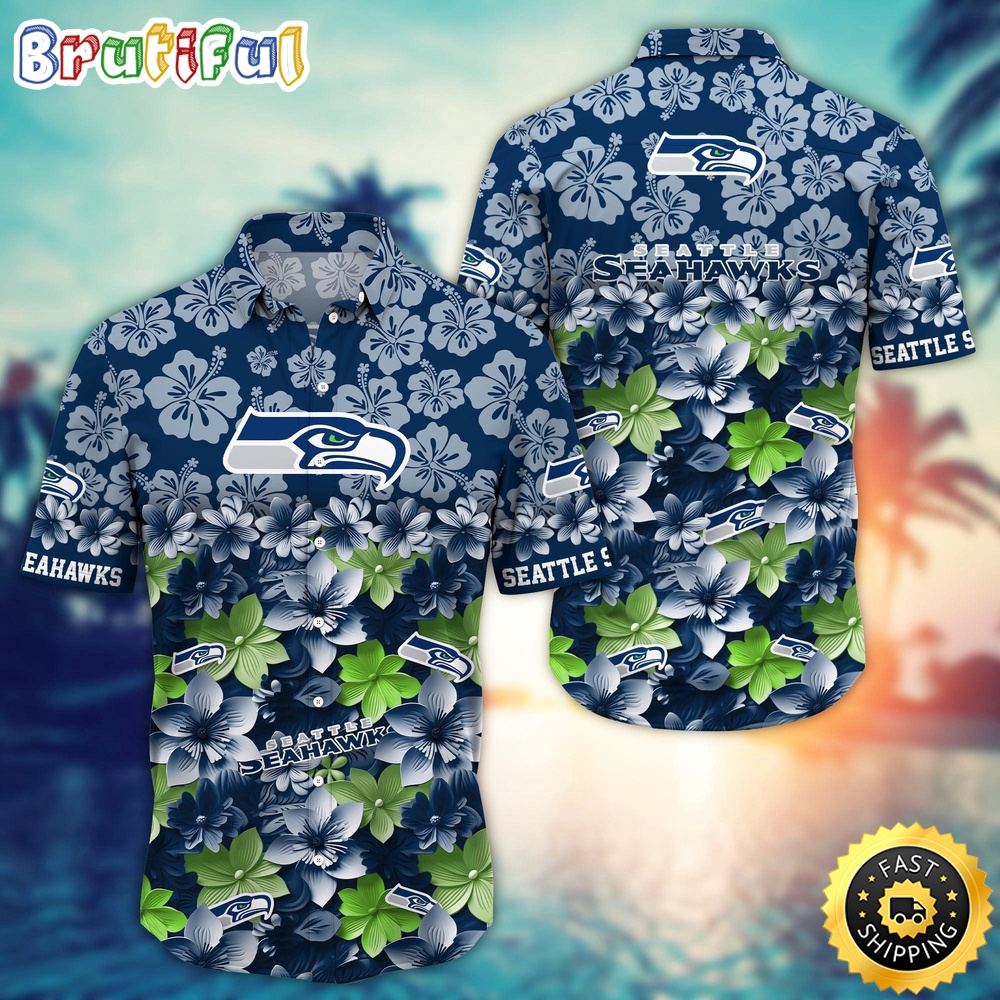Seattle Seahawks Hawaii Shirt Trending Summer For NFL Fans